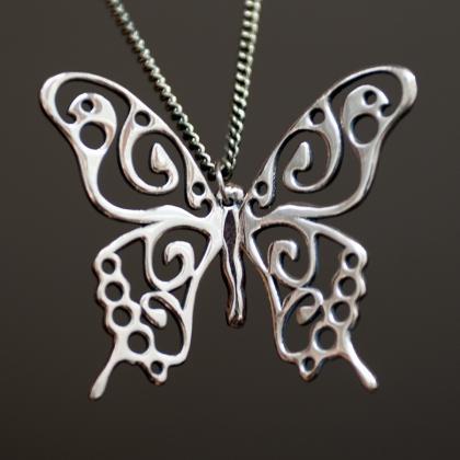 Swallowtail Butterfly Pendant || Butterfly..