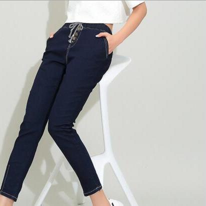 women's fashion jeans wide Song Hal..