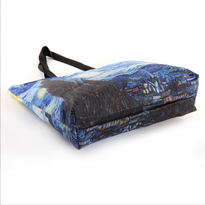 Van Gogh print single shoulder bag ..