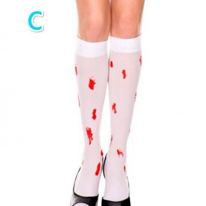 Hollowen Blood Socks