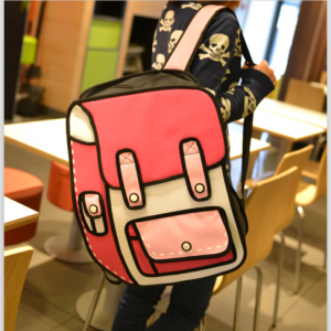 3d Cartoon Backpack