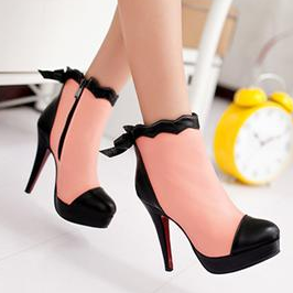 bow stilettos