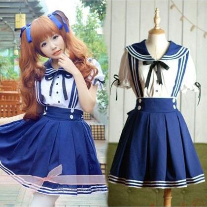 Japanese School Cosplay Costume Uniform Skirt