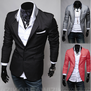 Smart Casual Two Button Stand-up Co..