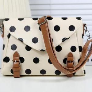Fashion Retro cute Polka Dot Messen..
