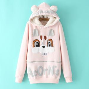 Sexy Cute Bunny Fleece Hoodie
