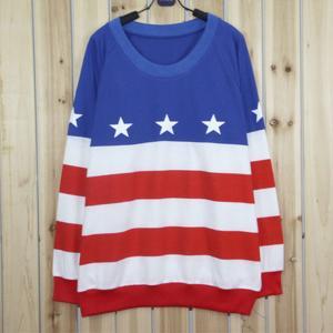 Retro American Flag Knit Sweater