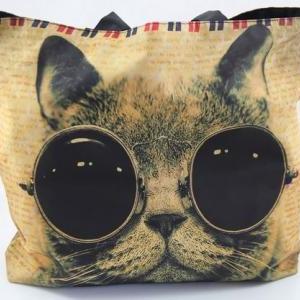 Cat W/ Steampunk Sunglasses Zippere..