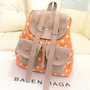Polka Dot Travel Backpack