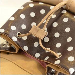 Polka Dot Travel Backpack