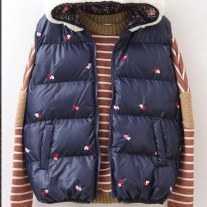 Stripe Winter Thick Bat Sleeve Swea..