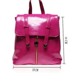 Fashion Purple Lady Backpack