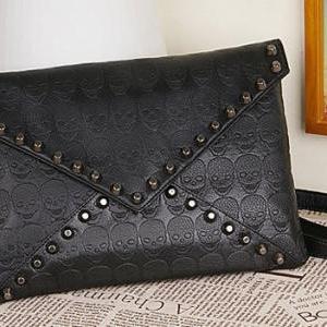 Fashion Korean Designer Rivet Envel..