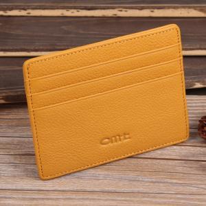 Sale Yellow Color Genuine Leather C..