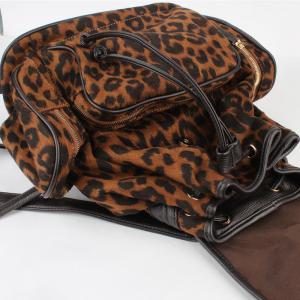 Unique Backpack With Leopard Prints
