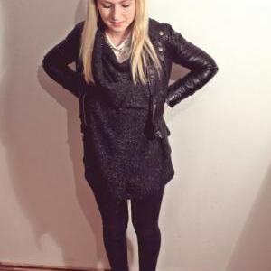 Knitted Casual Cardigan Sweater In ..