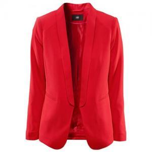 Shawl Lapel Business Suit Tunic Ope..