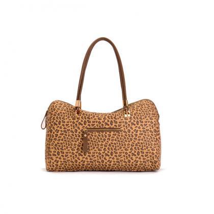 Latest Retro Leopard Print Handbag