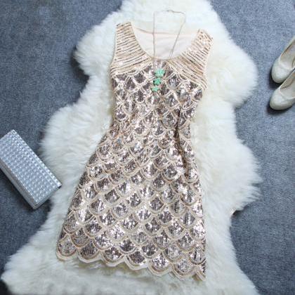Stylish Atmosphere Beaded Sequined ..