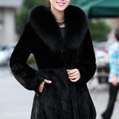 2014 Winter Coat Women Imitation Ra..