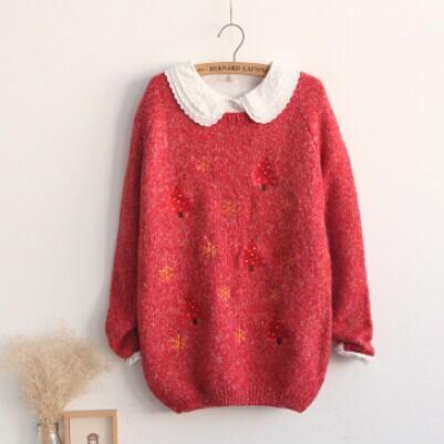 Christmas Sweater Loose Cardigans