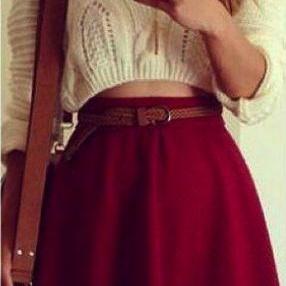 Sexy Lovely Mini Skirt For Autumn O..