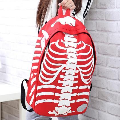 2015 fashion Unique X-Ray Red Backp..