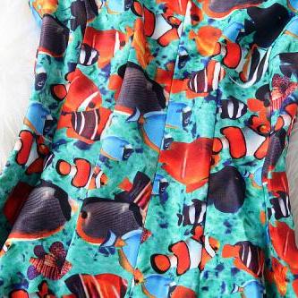 2015 Summer Retro Print Dress