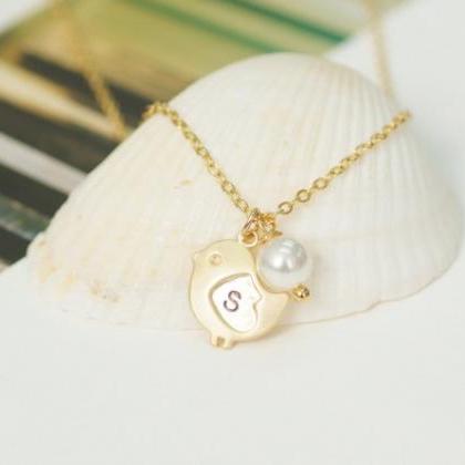 Baby Chick Necklace Personalized In..