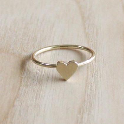 Tiny Heart Ring 7 Size In Gold Ever..