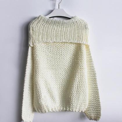 Women'S Fashion Hand Knitting Long ..