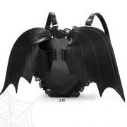 2014 Gothic Lolita Bat Wing Backpack