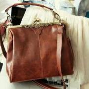 fashion Vintage Hollow Satchel Tote Shoulder Bag & Handbag