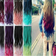 Fashion Gradual Color Hair Extension, one size