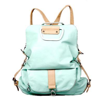 Unique Fresh Multifunction Light Blue Nice Backpack &Handbag
