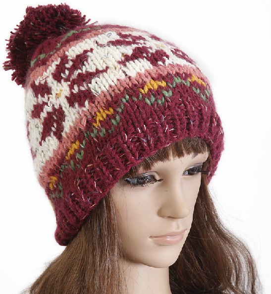 Pure cotton knitted cap