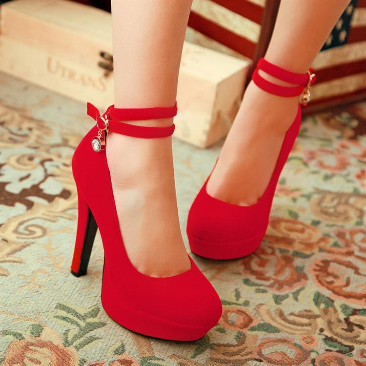 Tie Up High Heel Party Shoes