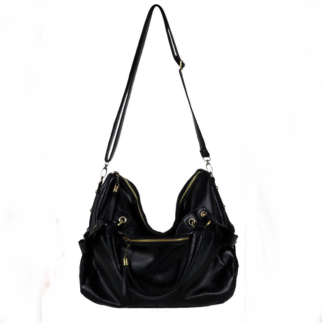 New Tassel Leather Handbag Cross Body Shoulder Bag &Handbag