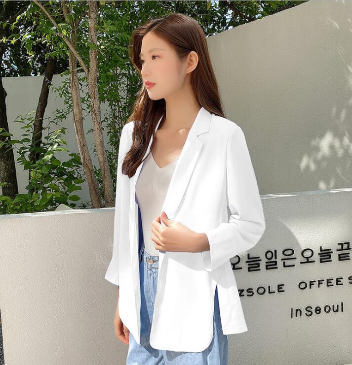 Spring and summer casual thin chiffon small suit jacket