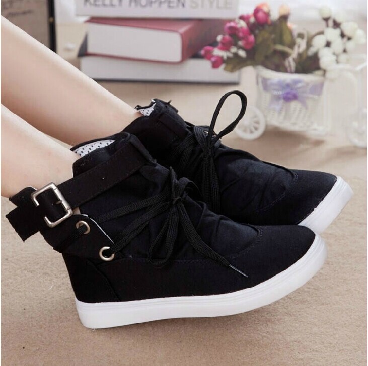 high top canvas shoes womens