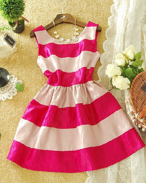 Sexy Sweet Striped Dress
