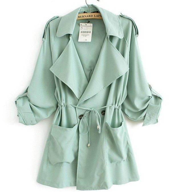 Loose Chiffon Windbreaker Jacket BCBEI