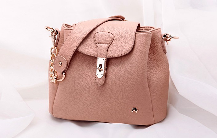 Simple Version Women PU Leather Handbag Tote Shoulder Bag Purse Handle Satchel
