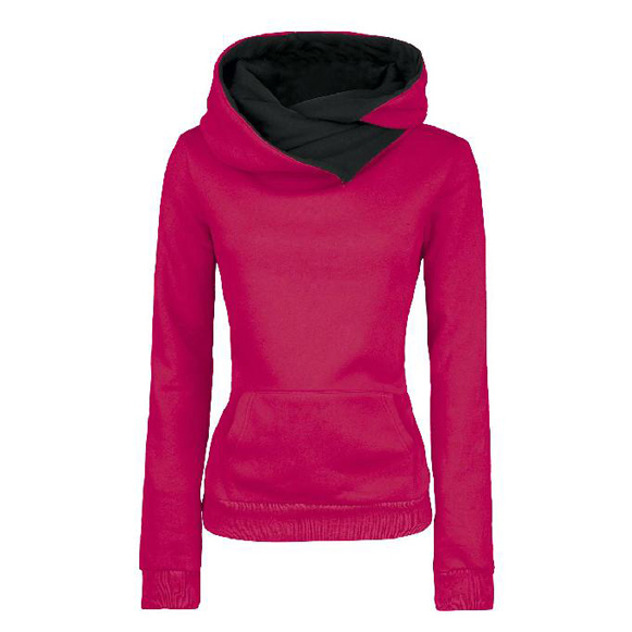 full neck hoodie