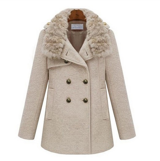 Winter Coat Wool Jackets Uk For Women M L S Xl Blue Top