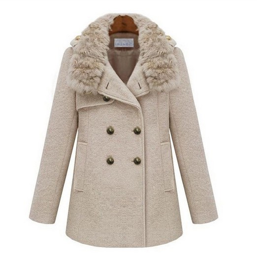 Winter Coat Wool Jackets Uk For Women M L S Xl Blue Top On Luulla