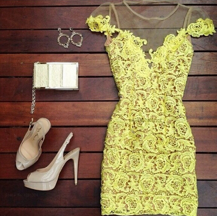 Sexy Slim Lace Dress
