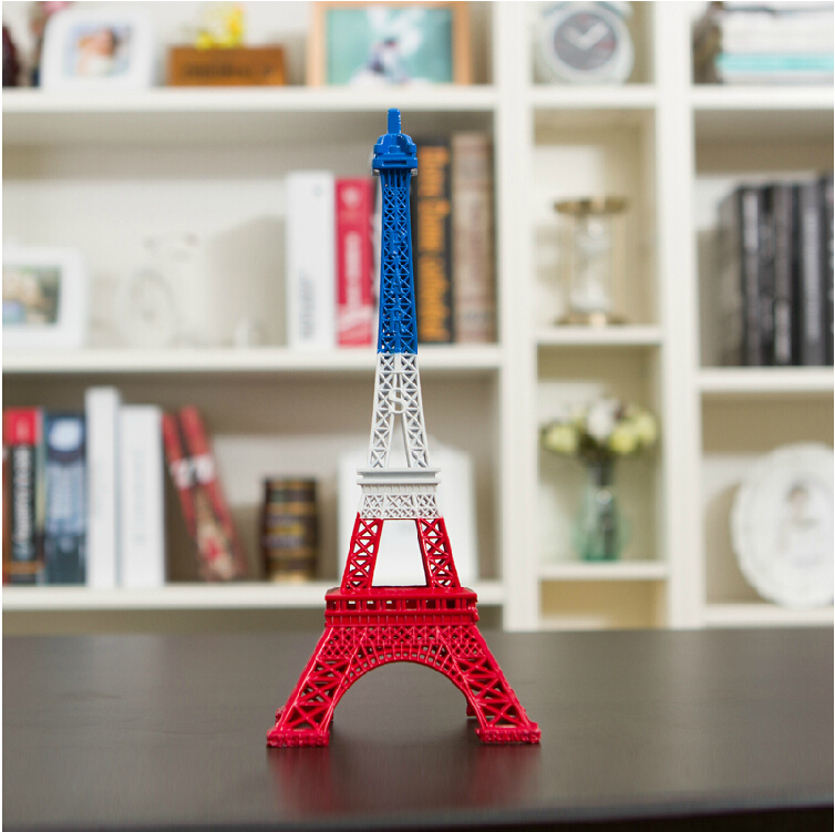 2015 new cute Fashion Paris Eiffel Tower Display Model Home Office Desk Decoration