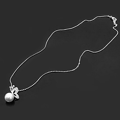 Women's Korean Style Pearl Necklace For 2016 Valentine's Day And Mother's Day