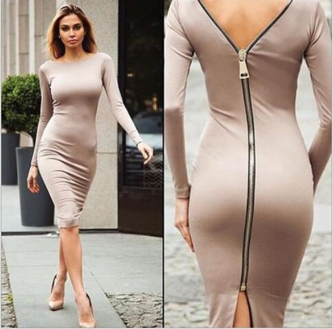 Sexy long sleeve Bodycon dresses Party Dresses